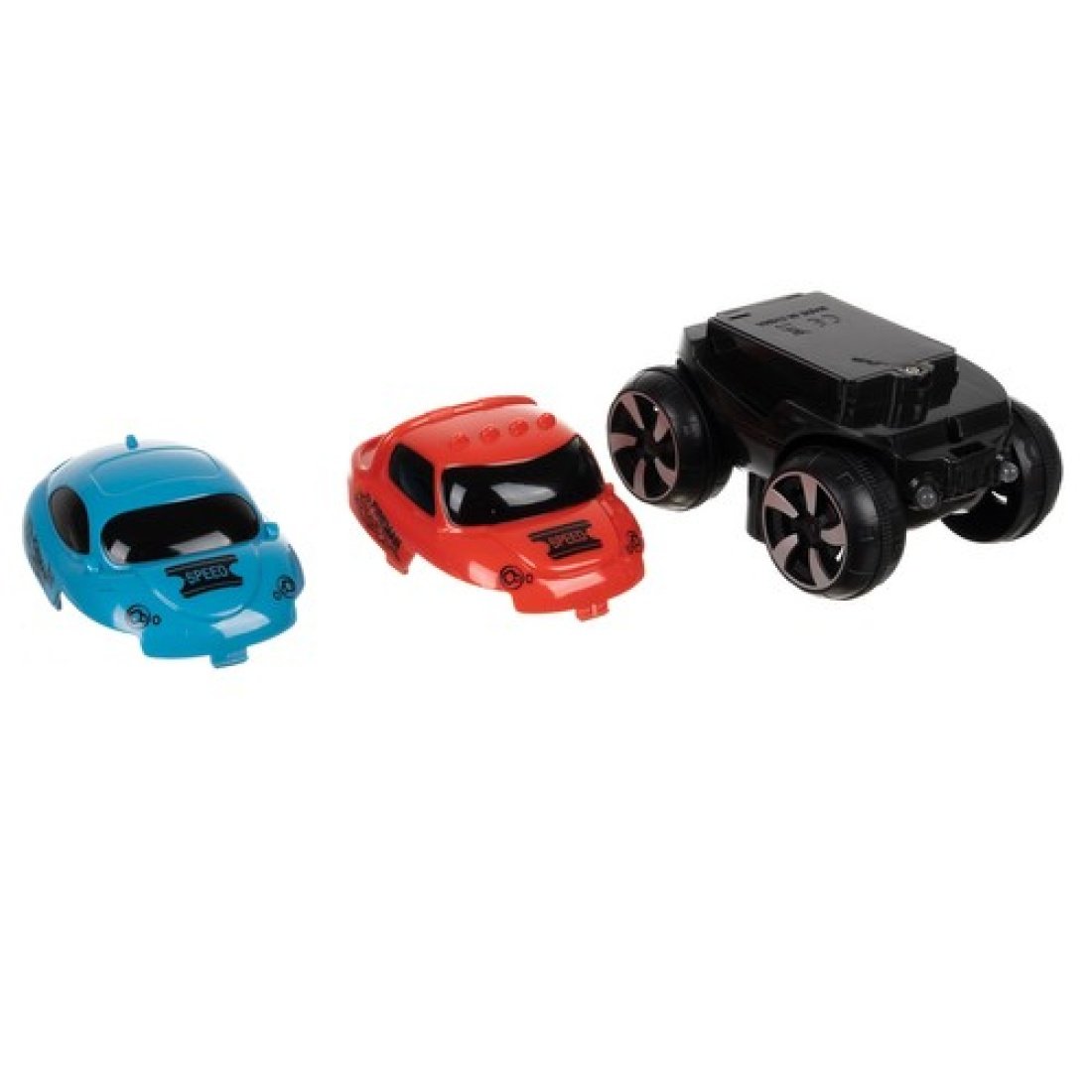 Kruzzel Σετ αγωνιστική πίστα αυτοκινητόδρομος 193 τεμαχίων, με αυτοκίνητο, 10x7.5x7 cm - Kruzzel - Image 7