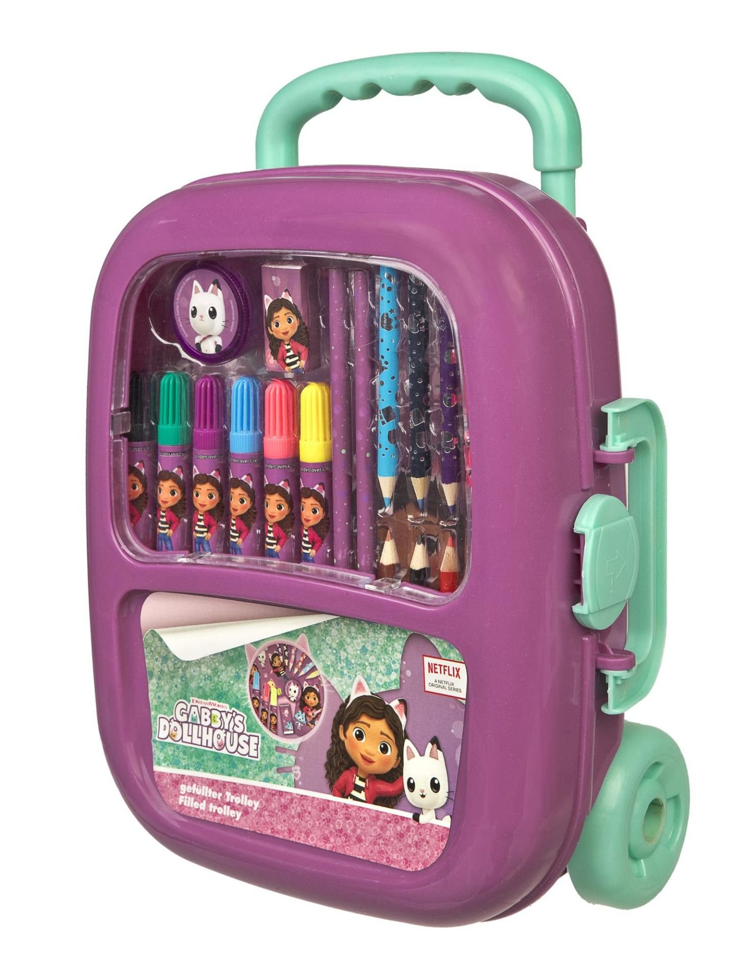 gaby5151 Τρόλεϊ από το Gabby's Dollhouse Poppenhuis Σετ Ζωγραφικής - Image 1