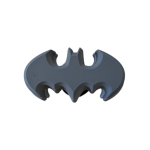 Αξεσουάρ για Διακόσμηση Παπουτσιών Crocs σχέδιο Batman Σήμα Γκρι