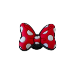 Αξεσουάρ για Διακόσμηση Παπουτσιών Crocs σχέδιο Minnie Mouse Φιόγκος Κόκκινος