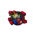 Αξεσουάρ για Διακόσμηση Παπουτσιών Crocs σχέδιο Superman σε Δράση