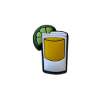 Αξεσουάρ για Διακόσμηση Παπουτσιών Crocs σχέδιο Σφηνάκι με Lime