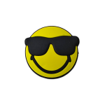 Αξεσουάρ για Διακόσμηση Παπουτσιών Crocs σχέδιο Emoji Γυαλιά Ηλίου Χαμόγελο