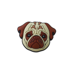 Αξεσουάρ για Διακόσμηση Παπουτσιών Crocs σχέδιο Σκυλί Παγκ Pug