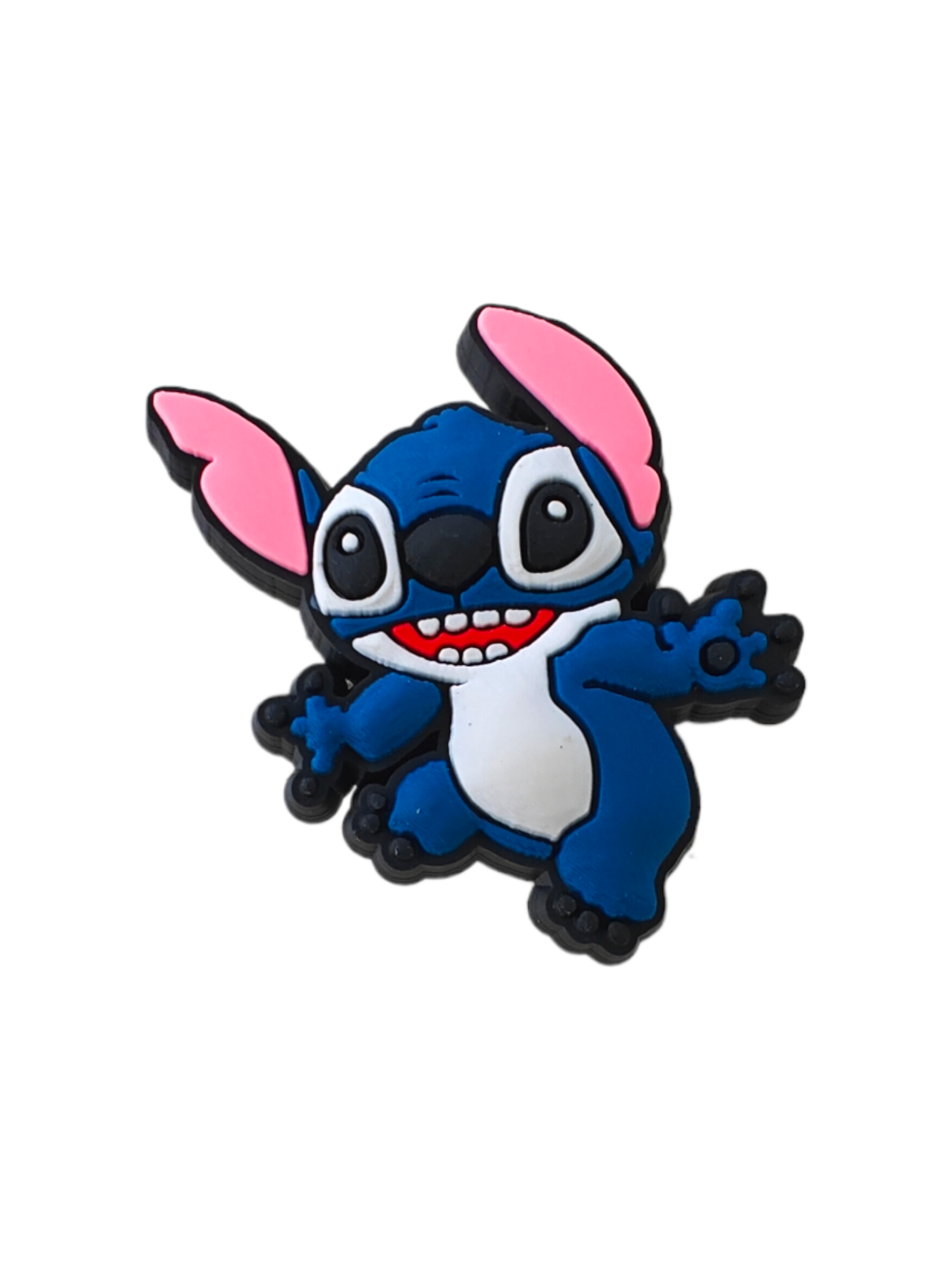 IMG20240325121039 Αξεσουάρ για Διακόσμηση Παπουτσιών Crocs σχέδιο Lilo & Stitch Στιτς Μικρό - Image 1