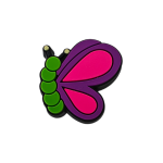 Αξεσουάρ για Διακόσμηση Παπουτσιών Crocs σχέδιο Πεταλούδα Butterfly