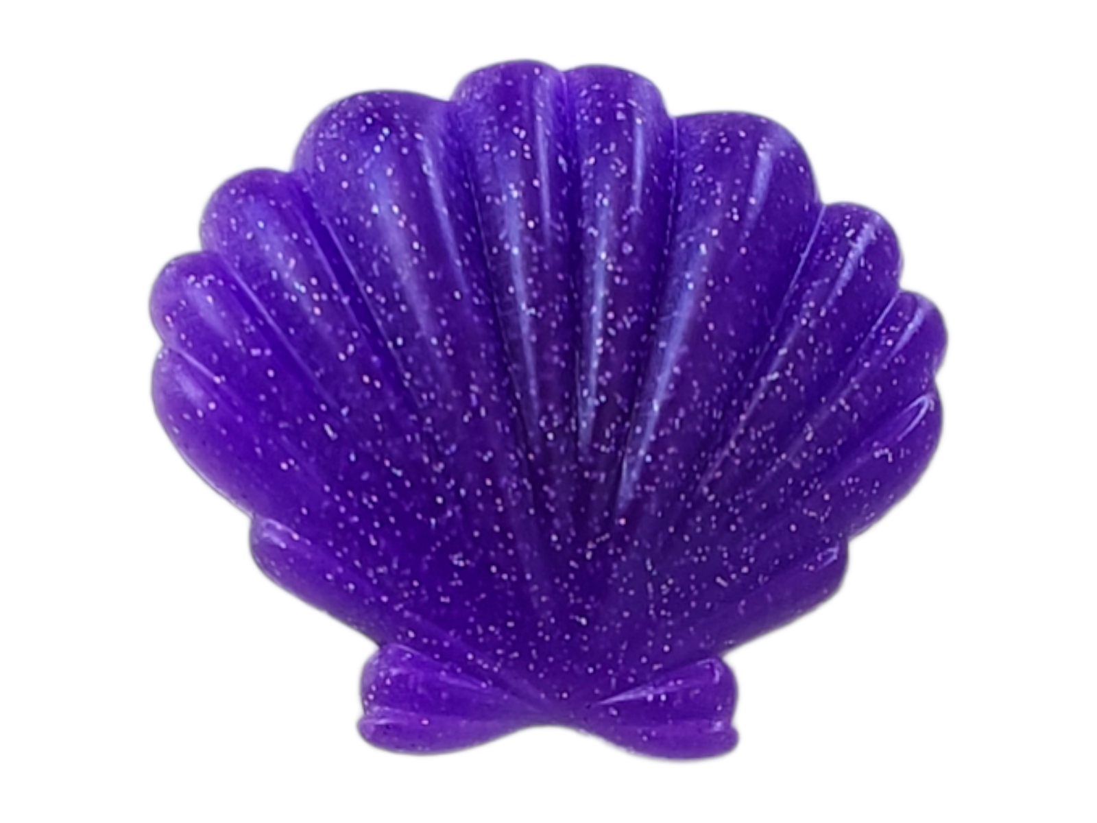 IMG20240325123132 Αξεσουάρ για Διακόσμηση Παπουτσιών Crocs σχέδιο Κοχύλι Μωβ Glitter - Image 1