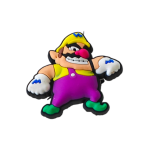 Αξεσουάρ για Διακόσμηση Παπουτσιών Crocs σχέδιο Super Mario Wario