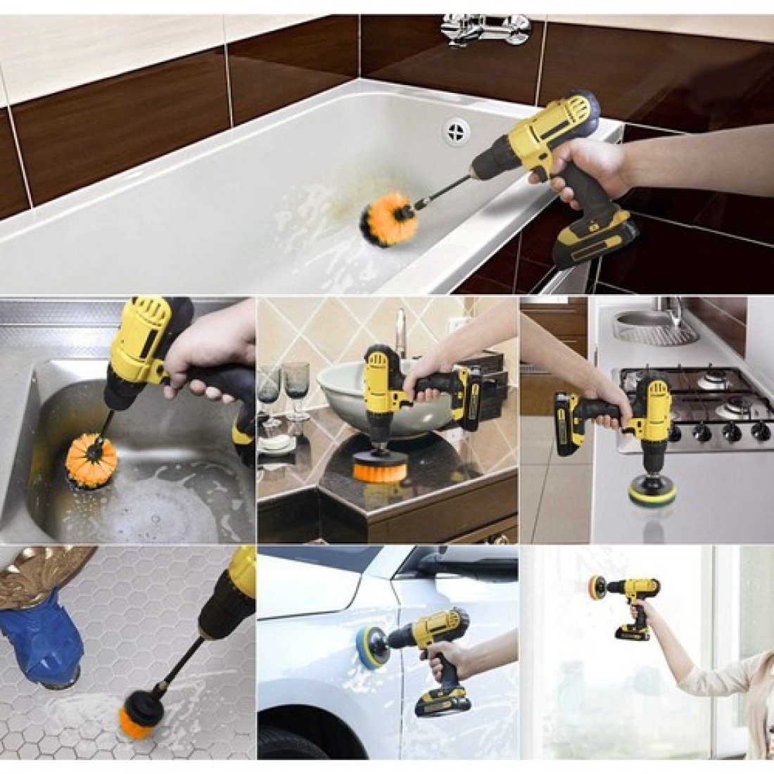 Bigstren Σετ Βούρτσες Καθαρισμού για Δραπανοκατσάβιδο 22τμχ - Image 3