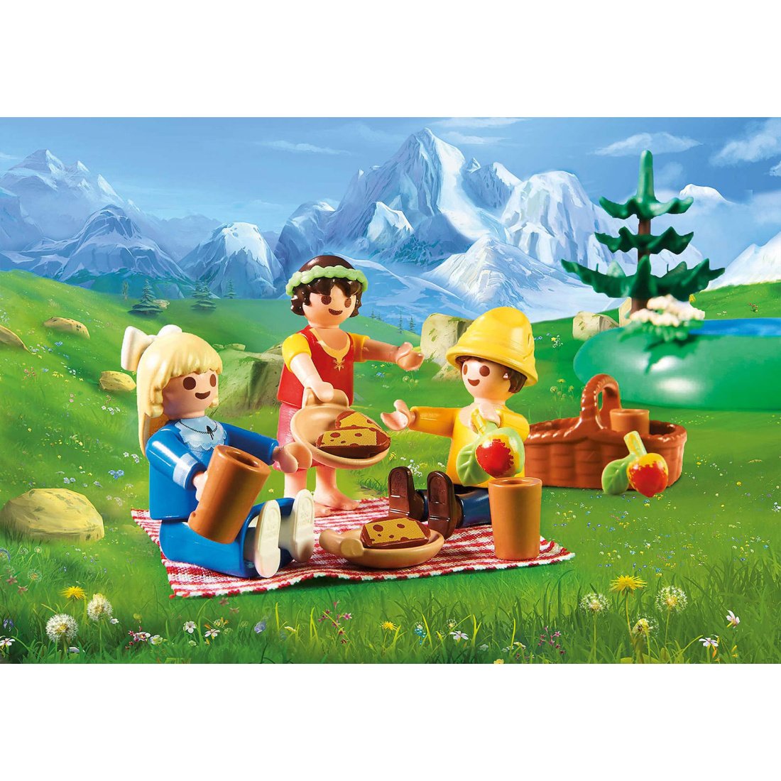 Playmobil 70254 Heidi - Η Χάιντι, ο Πέτερ και η Κλάρα στην Κρυστάλλινη Λίμνη - Image 5