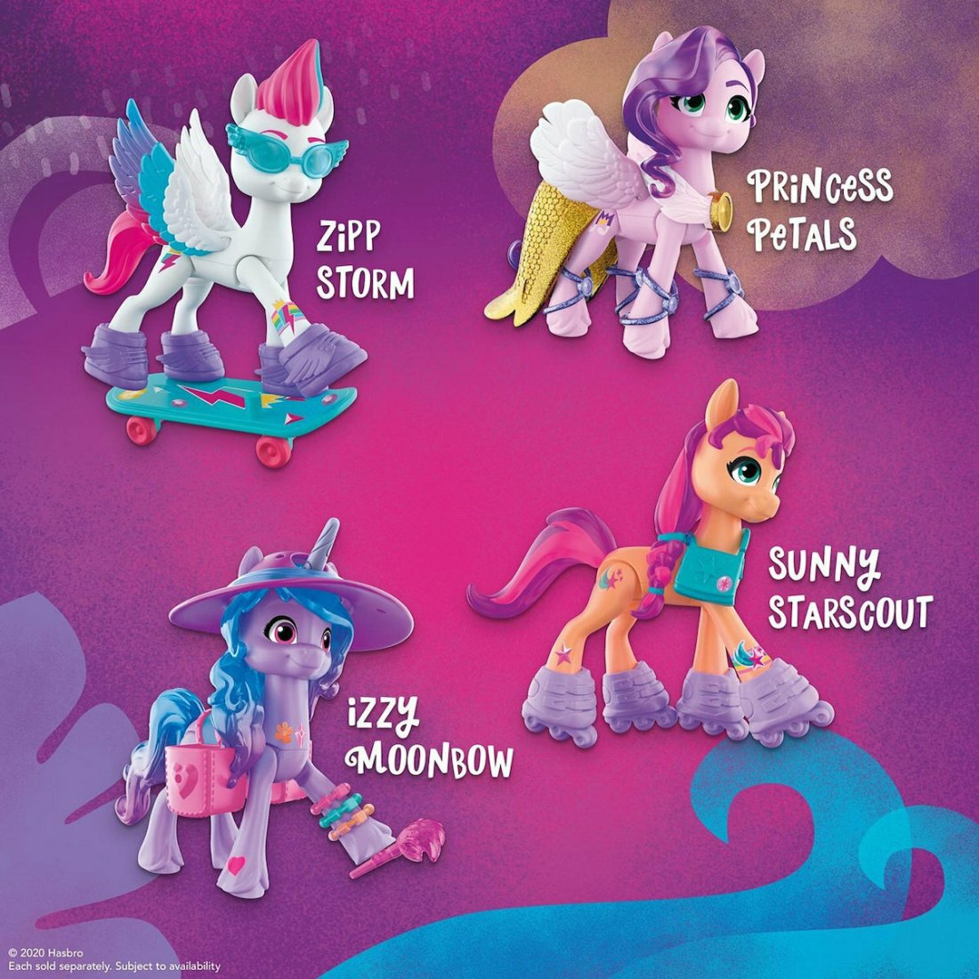 Hasbro Παιχνίδι Μινιατούρα My Little Pony A New Generation Crystal Adventure Princess Petals για 5+ Ετών 7εκ. - Image 9