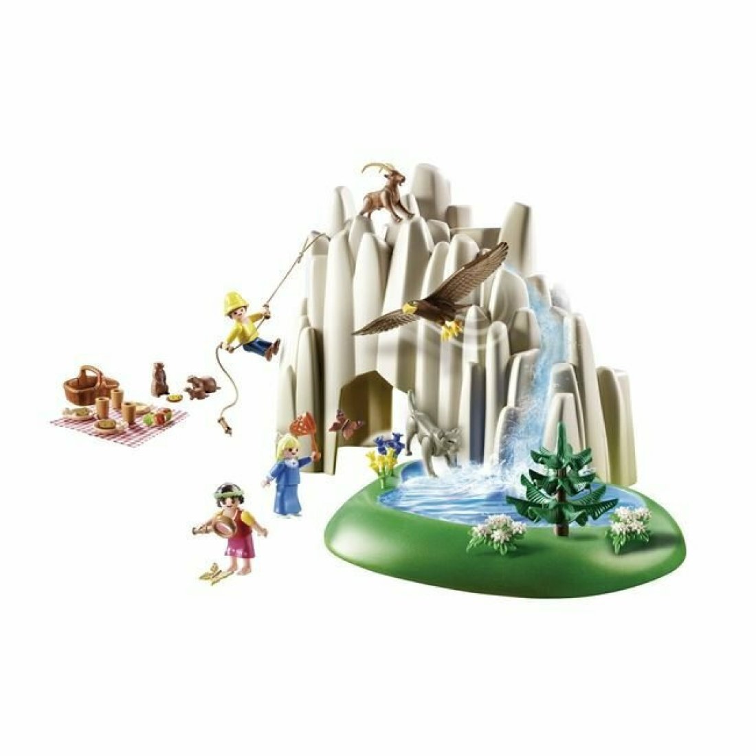Playmobil 70254 Heidi - Η Χάιντι, ο Πέτερ και η Κλάρα στην Κρυστάλλινη Λίμνη - Image 2