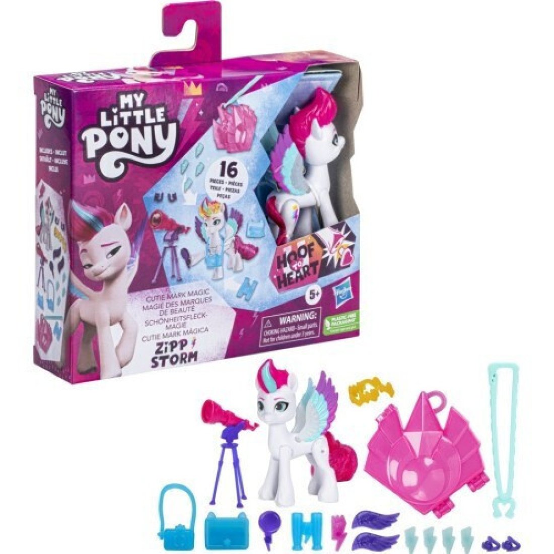 Hasbro Παιχνίδι Μινιατούρα My Little Pony Cutie Mark Magic Zipp Storm για 5+ Ετών - Image 2