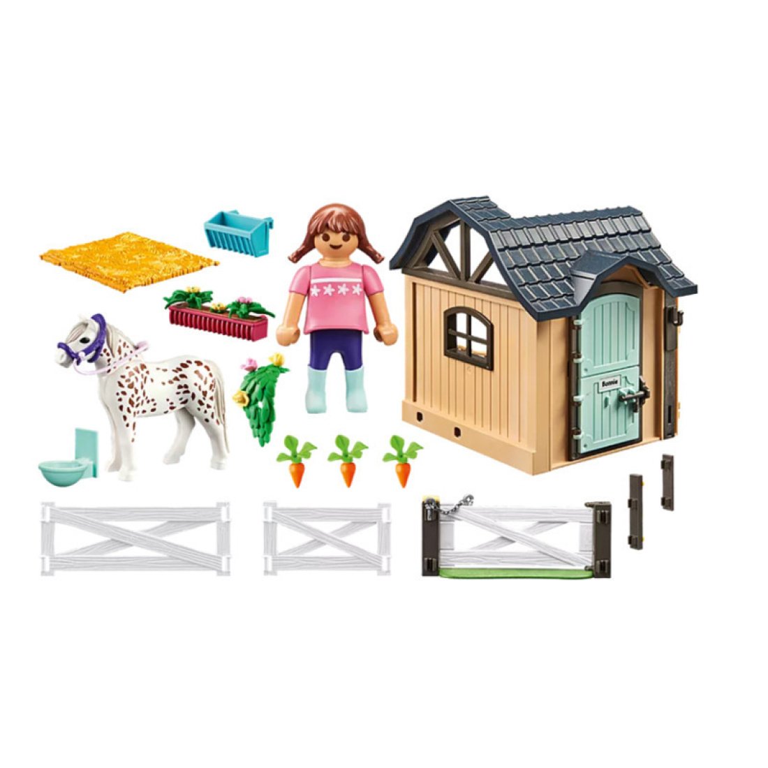 Playmobil Country 71240 Eπέκταση Στάβλου Aλόγων για 4-10 ετών - Image 2