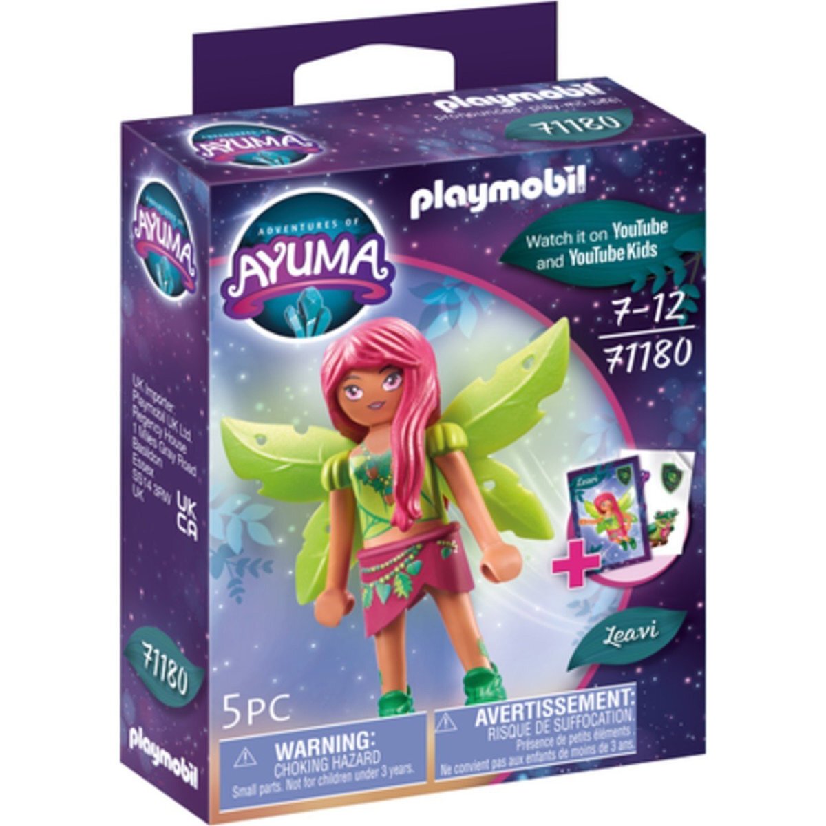 20230223155154_playmobil_ayuma_forest_fairy_leavi_gia_7_12_eton_71180 Playmobil Ayuma Forest Fairy Leavi για 7-12 ετών - Image 1
