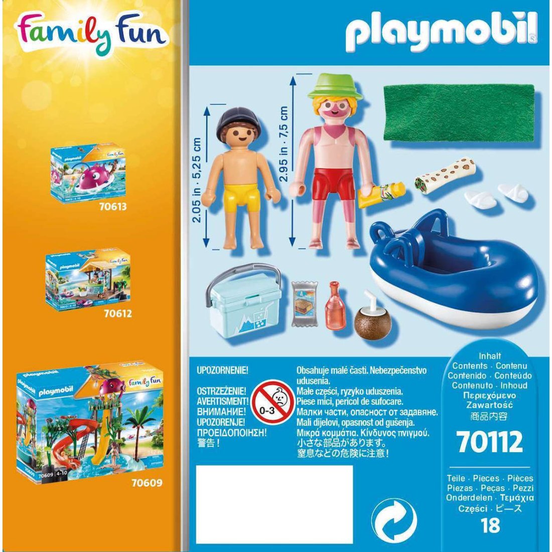Playmobil Family Fun Sunburnt Swimmer για 4-10 ετών - Image 2