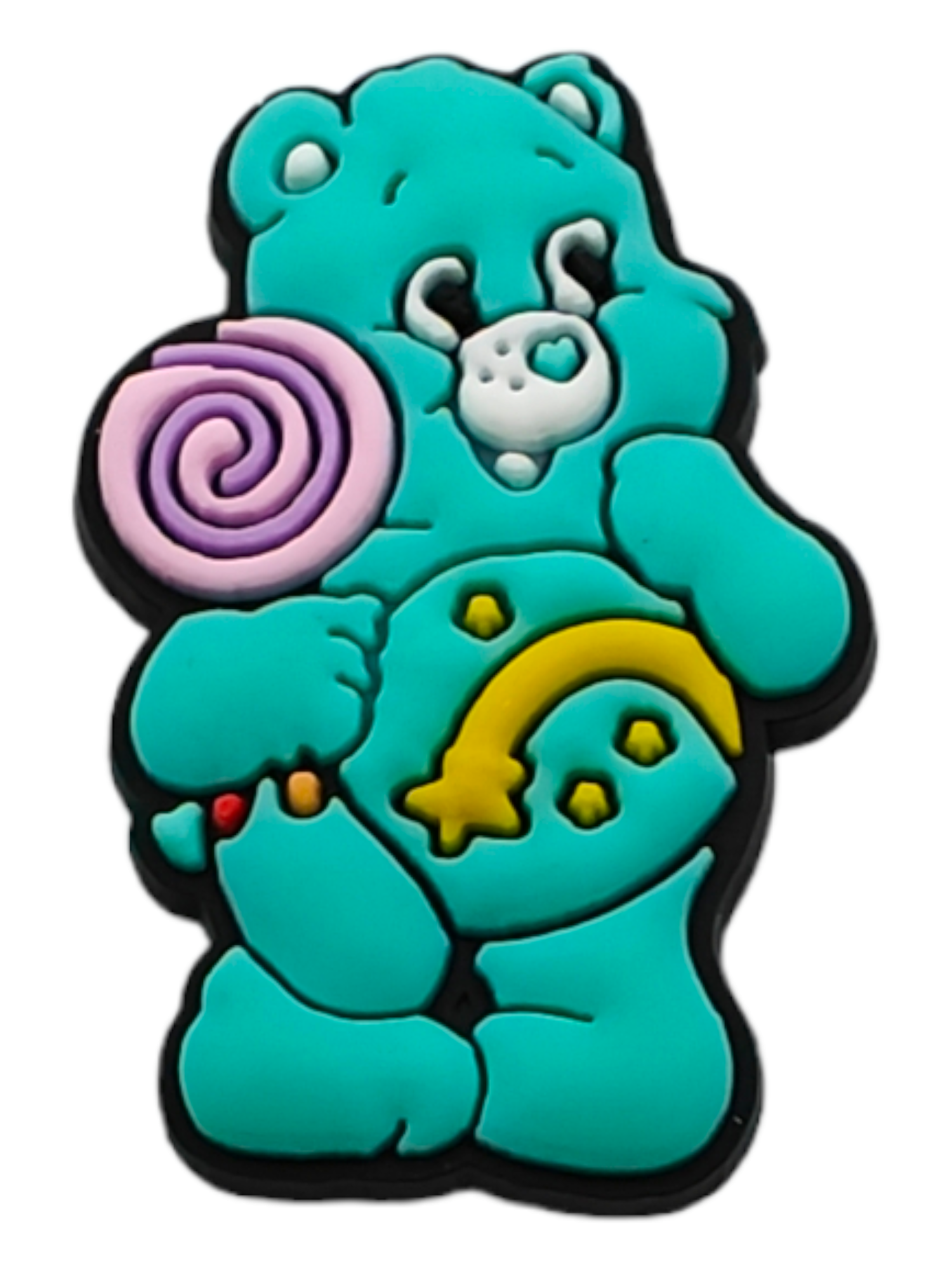 IMG20240421095654 Αξεσουάρ για Διακόσμηση Παπουτσιών Crocs σχέδιο Αρκουδάκι της Αγάπης Σιέλ - Image 1