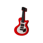 Αξεσουάρ για Διακόσμηση Παπουτσιών Crocs σχέδιο Κιθάρα Κόκκινη 1