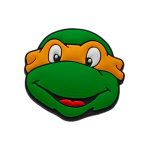 Αξεσουάρ για Διακόσμηση Παπουτσιών Crocs σχέδιο Χελωνονιντζάκια Μικελάντζελο