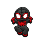 Αξεσουάρ για Διακόσμηση Παπουτσιών Crocs σχέδιο Μαύρος Spiderman Μικρός Marvel