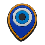 Αξεσουάρ για Διακόσμηση Παπουτσιών Crocs σχέδιο Μάτι Σταγόνα