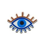 Αξεσουάρ για Διακόσμηση Παπουτσιών Crocs σχέδιο Μάτι Οβάλ Βλεφαρίδες 2