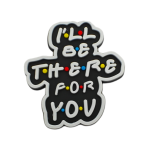 Αξεσουάρ για Διακόσμηση Παπουτσιών Crocs σχέδιο Friends Φιλαράκια I'll Be There for You