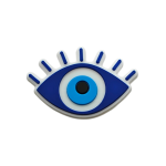 Αξεσουάρ για Διακόσμηση Παπουτσιών Crocs σχέδιο Μάτι Οβάλ Βλεφαρίδες 3