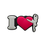 Αξεσουάρ για Διακόσμηση Παπουτσιών Crocs σχέδιο Μπαλαρίνα I Love