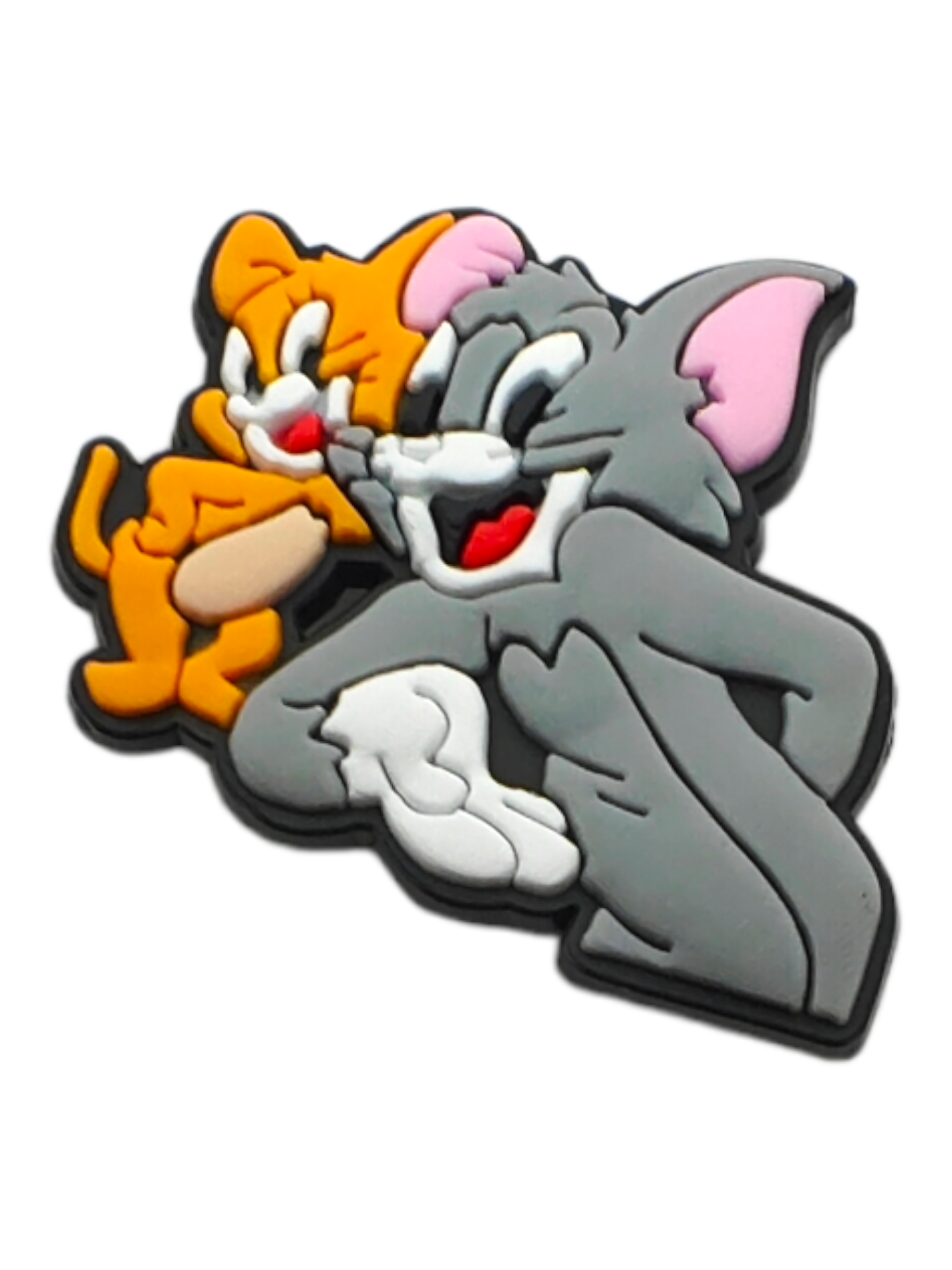 IMG20240421103550 Αξεσουάρ για Διακόσμηση Παπουτσιών Crocs σχέδιο Tom and Jerry Γκρι-Καφέ τύπου Tom & Jerry 1 - Image 1