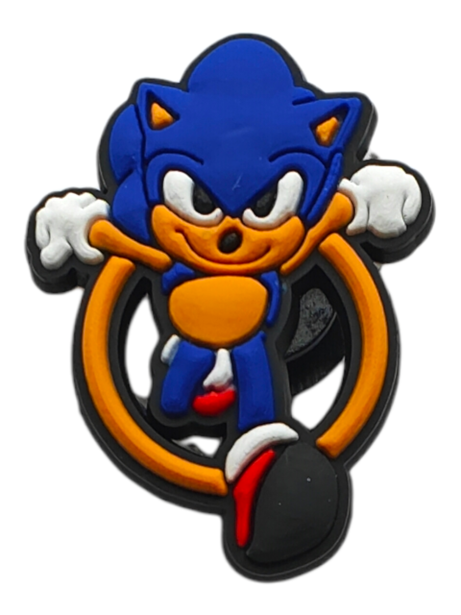 IMG20240421103619 Αξεσουάρ για Διακόσμηση Παπουτσιών Crocs σχέδιο Sonic Δαχτυλίδι - Image 1