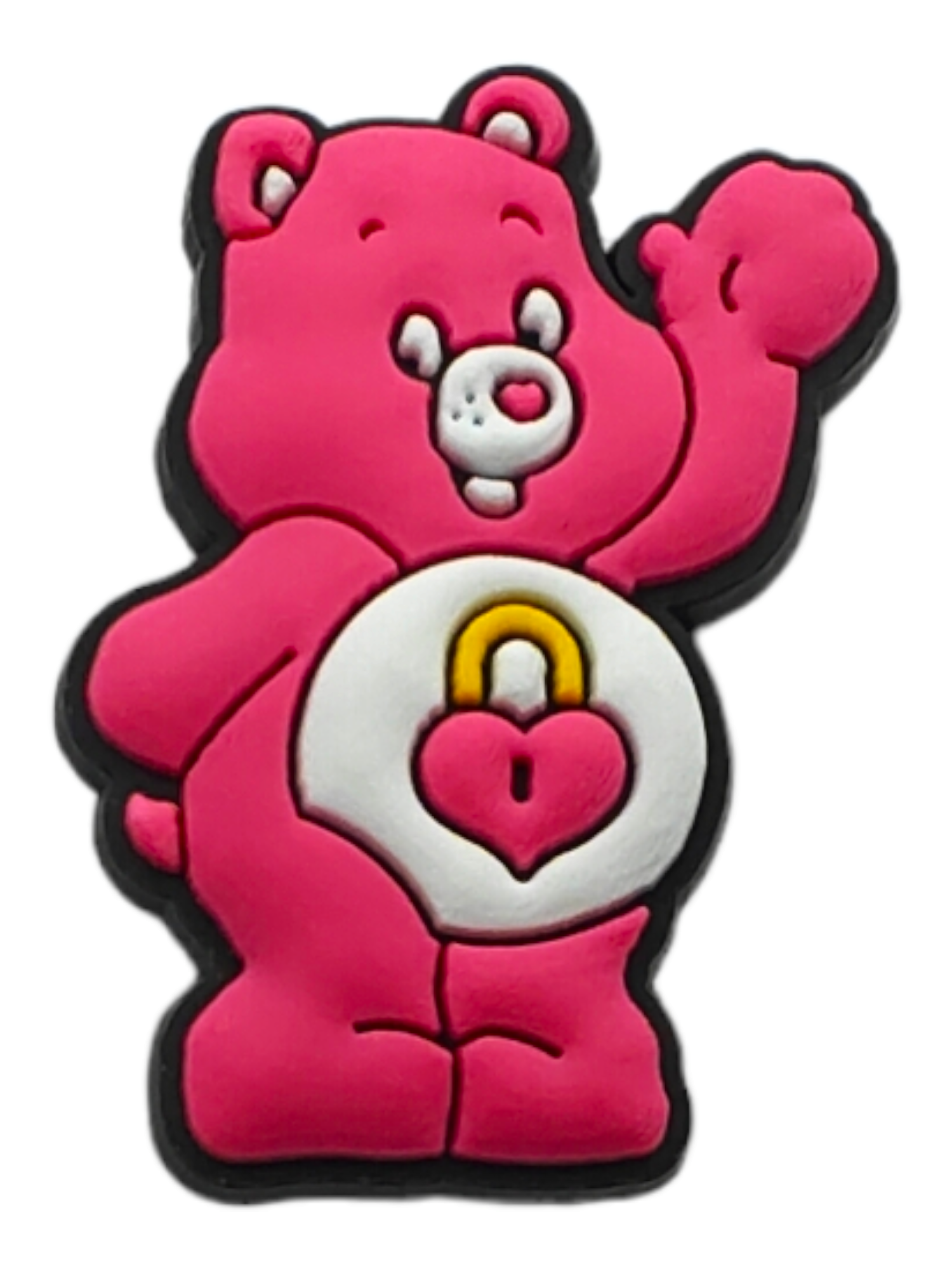 IMG20240421103825 Αξεσουάρ για Διακόσμηση Παπουτσιών Crocs σχέδιο Αρκουδάκι της Αγάπης Φουξ 1 - Image 1