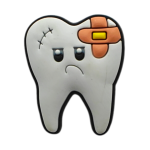 Αξεσουάρ για Διακόσμηση Παπουτσιών Crocs σχέδιο Δόντι με Hansaplast Ιατρικό