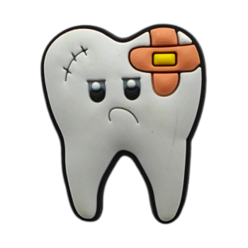 Αξεσουάρ για Διακόσμηση Παπουτσιών Crocs σχέδιο Δόντι με Hansaplast Ιατρικό