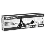 Πατίνι Αναδιπλούμενο Δίτροχο Kruzzel Hyperion B 23550 για 10+ Ετών Μαύρο - Image 11