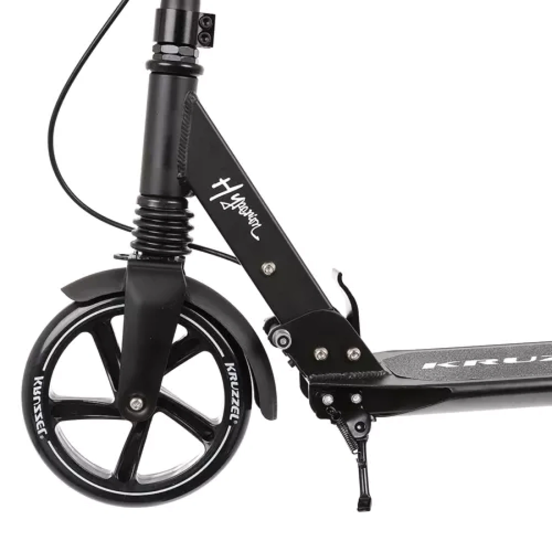 Πατίνι Αναδιπλούμενο Δίτροχο Kruzzel Hyperion B 23550 για 10+ Ετών Μαύρο - Image 4