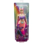 Mattel Νεα Barbie Γοργονα (Curvy, Pink Hair) With Pink Ombre Mermaid Tail and Tiara - Image 5