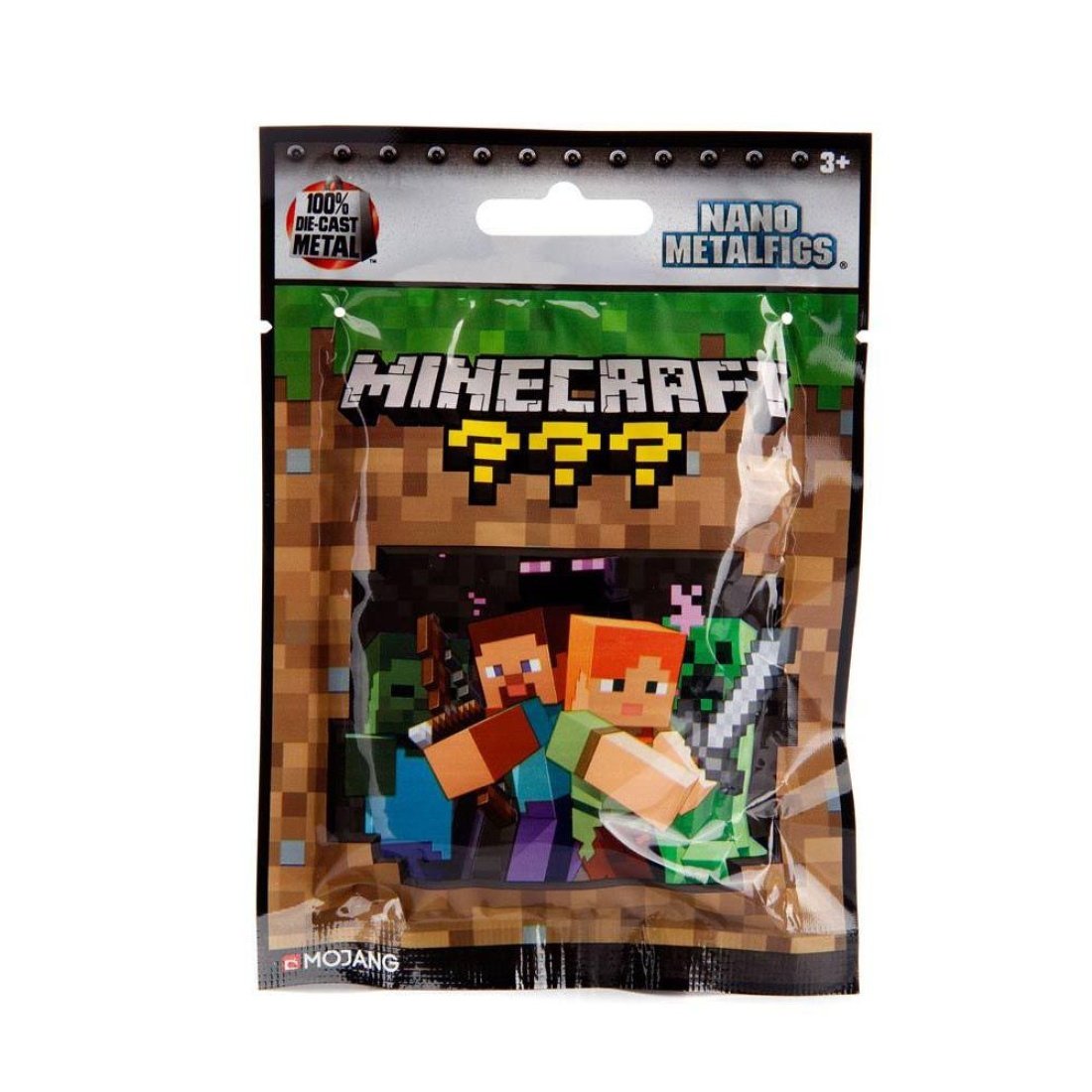 Minecraft Μεταλλική Φιγούρα Nano Metalfigs Σακουλάκι Έκπληξη - Image 3