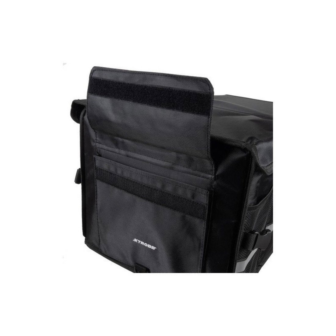 Πτυσσόμενη Θήκη Οργάνωσης Πορτ Μπαγκάζ με 3 θήκες σε μαύρο χρώμα, 59x35x30 cm - Xtrobb - Image 5