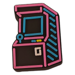 Αξεσουάρ για Διακόσμηση Παπουτσιών Crocs σχέδιο Retro Games