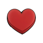 Αξεσουάρ για Διακόσμηση Παπουτσιών Crocs σχέδιο Καρδιά Κόκκινη