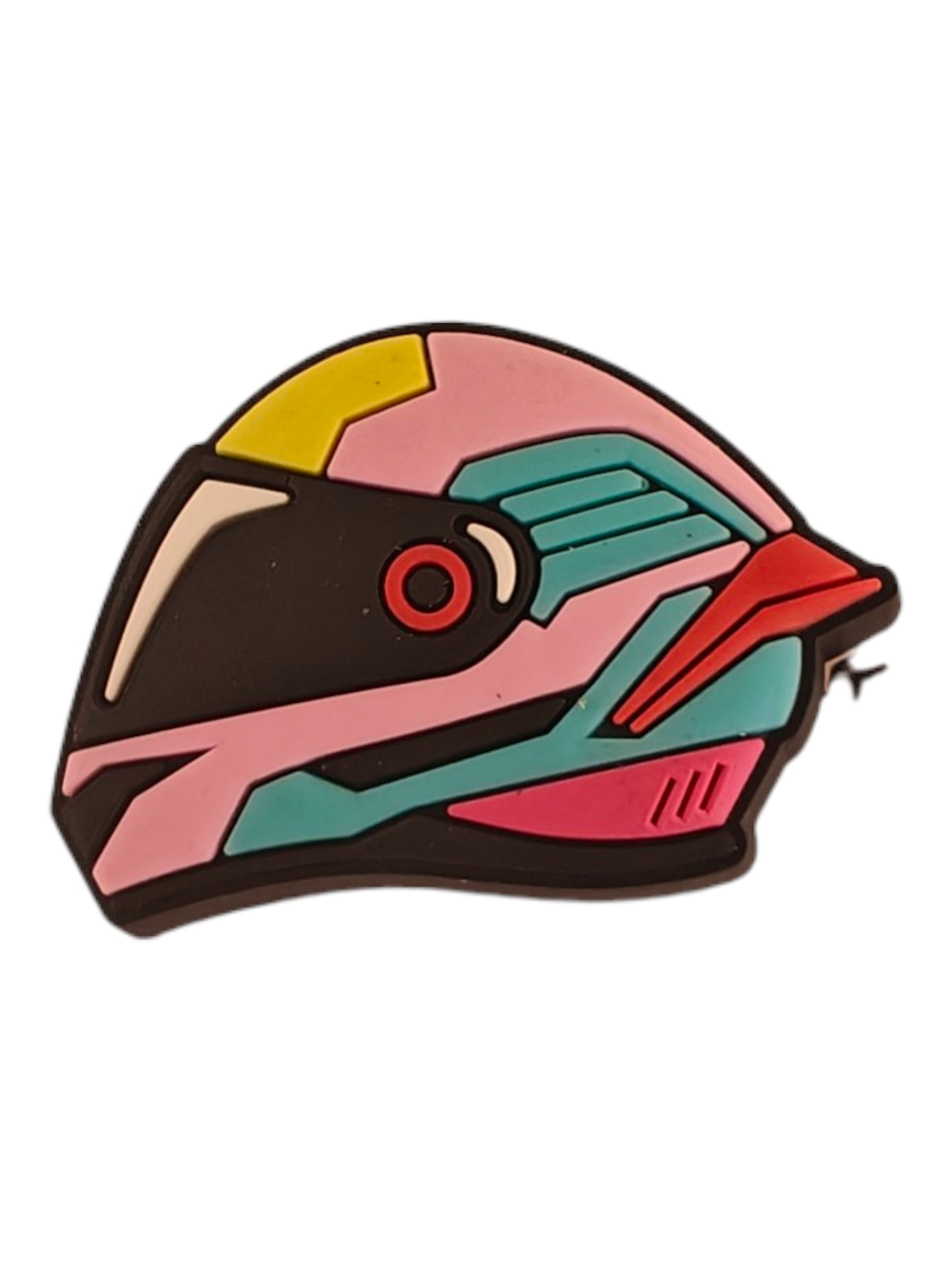 Photoroom-20240624_213258_34 Αξεσουάρ για Διακόσμηση Παπουτσιών Crocs σχέδιο Κράνος Ροζ - Image 1