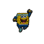 Αξεσουάρ για Διακόσμηση Παπουτσιών Crocs σχέδιο Bob Σφουγγαράκης Μπλε