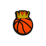 Αξεσουάρ για Διακόσμηση Παπουτσιών Crocs σχέδιο Basketball Crown