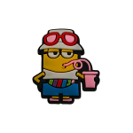 Αξεσουάρ για Διακόσμηση Παπουτσιών Crocs σχέδιο Minion Διακοπές 1