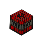 Αξεσουάρ για Διακόσμηση Παπουτσιών Crocs σχέδιο Minecraft TNT