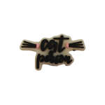 Αξεσουάρ για Διακόσμηση Παπουτσιών Crocs σχέδιο Logo Cat Person Μαύρο - Image 2