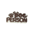 Αξεσουάρ για Διακόσμηση Παπουτσιών Crocs σχέδιο Dog Person Σκούρο