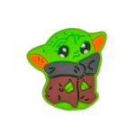 Αξεσουάρ για Διακόσμηση Παπουτσιών Crocs σχέδιο Star Wars Yoda Πράσινο