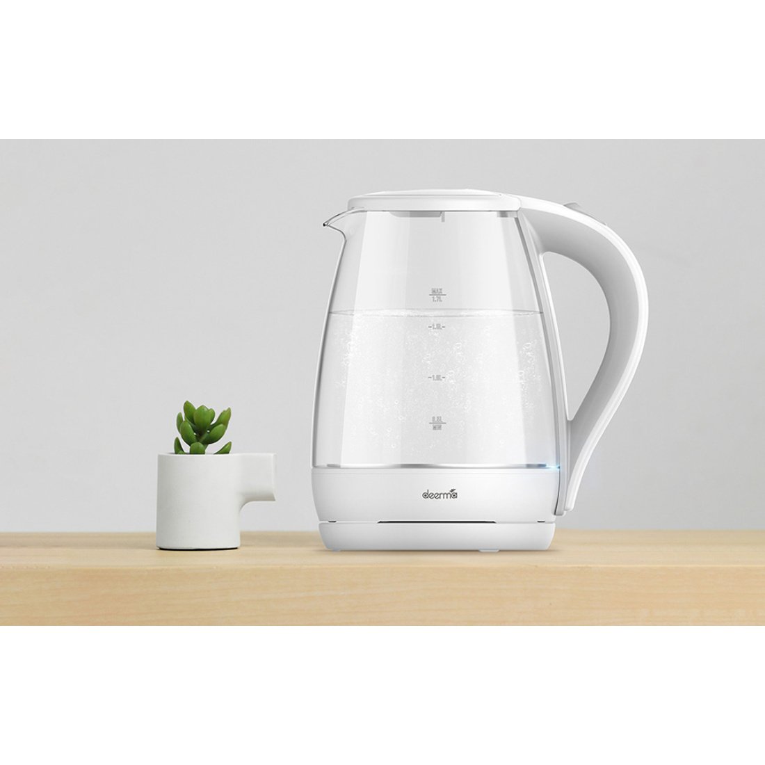Deerma Βραστήρας 1.7lt 2200W Λευκός - Image 8